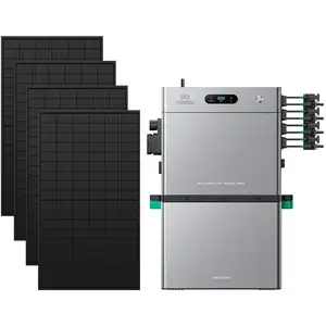 Zendure SolarFlow 2400 Pro | Model (Deutschland -0% MwSt.): SolarFlow 2400 Pro (2.4 kWh) | Batterieanzahl (je 2.88 kWh): 1*AB3000L (2.88 kWh) | Solarmodule: 4*450W Bifaziale (2340Wp Max)