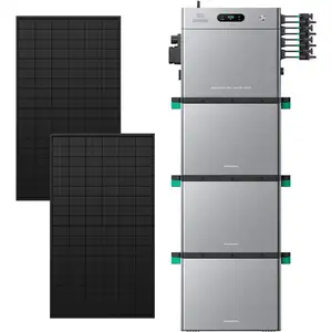 Zendure SolarFlow 2400 Pro | Model (Deutschland -0% MwSt.): SolarFlow 2400 Pro (2.4 kWh) | Batterieanzahl (je 2.88 kWh): 3*AB3000L (8.64 kWh) | Solarmodule: 2*450W Bifaziale (1170Wp Max)