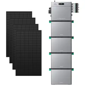 Zendure SolarFlow 2400 Pro | Model (Deutschland -0% MwSt.): SolarFlow 2400 Pro (2.4 kWh) | Batterieanzahl (je 2.88 kWh): 4*AB3000L (11.52 kWh) | Solarmodule: 4*450W Bifaziale (2340Wp Max)
