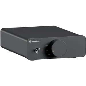 Fosi Audio Q6 Mini DAC USB-C, OPT/COAX RCA & Sub 32bit/768kHz (USB-DAC), Kopfhörerverstärker, Schwarz günstig