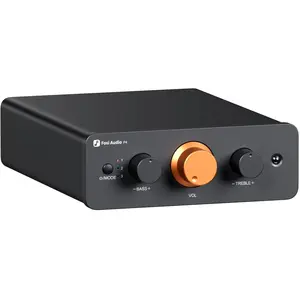 Fosi Audio P4 (Vorstufe), Stereoverstärker, Schwarz günstig