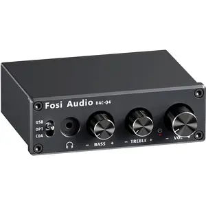 Fosi Audio Q4, 24-Bit/192 kHz DAC und Kopfhörerverstärker (USB-DAC), K... günstig