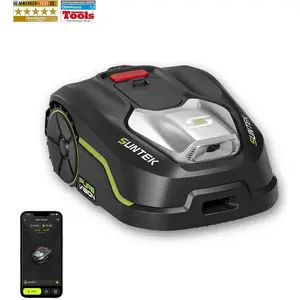 Suntek, Mähroboter, Kabelloser Mähroboter PURE-V600 (600 m², Ohne Begrenzungskabel)