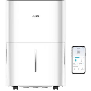 AUX Luftentfeuchter 20L/Tag mit WLAN für Räume bis 25m², R290 Kältemit...