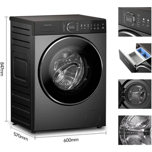 Dreame P5 Waschmaschine 9 kg: Energieeffizienzklasse A, 1400 U/min, ge...