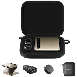 AURZEN ZIP Mini Beamer mit Akku & Powerbank Projektor
