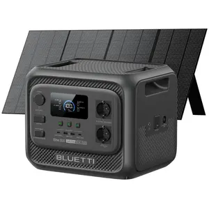 BLUETTI Elite 300 Solargenerator mit 350W Solarpanel, 3014,4 Wh LiFePO...