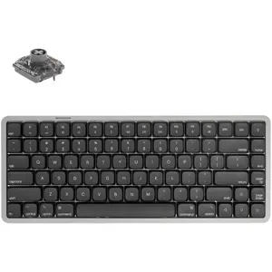 Akko Air 01 Low Profile kabellose mechanische Tastatur mit RGB Ink Bla...
