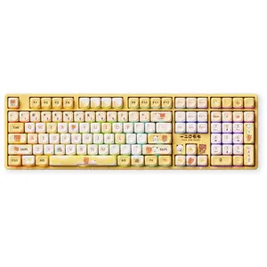 Kabellose Mechanische Tastatu Akko x Dudu and Bubu 5108 V5 Bluetooth/2...