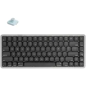Akko Air 01 Low Profile kabellose mechanische Tastatur mit RGB Ink Bla...