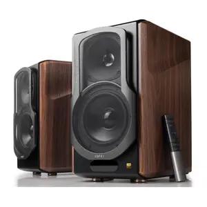 Edifier S2000MKIII Aktivlautsprecher 2.0 HiFi Stereo System mit Bluetooth aptX HD, Regallautsprecher mit optischem & koaxialem Eingang, Fernbedienung günstig