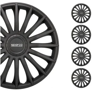 OMAC Radkappen Sparco 14 Zoll Roma Silber Grau 4tlg, (4-St) Einfache I... günstig