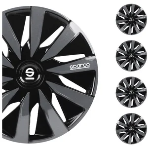 OMAC Radkappen Sparco 14 Zoll Roma Silber Grau 4tlg, (4-St) Einfache I... günstig