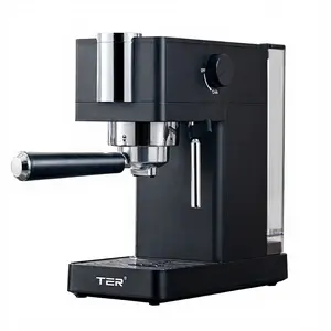 TER Espresso-Kaffeemaschine für perfekten Kaffeegenuss, 15 bar Druck, ...