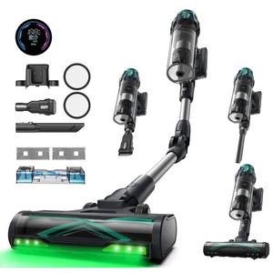Vexilar Vactidy V15 kabelloser Staubsauger mit Wischfunktion und Wandh...