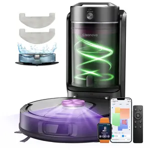 Vactidy W15+ 3-in-1 Nass Trocken Saugroboter mit Absaugstation, 10000P...