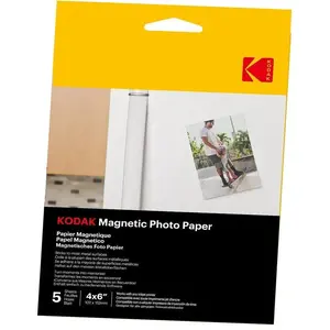Kodak 185Z001460 Fotopapier 10x15cm 5 (10 x 15 cm), Fotopapier, Weiss günstig