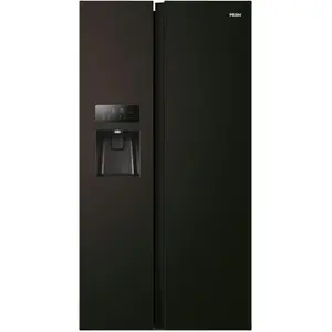 Haier HSR 5918 DIPB Side by Side schwarz matt günstig