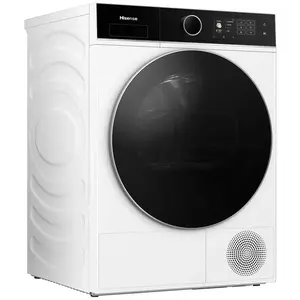 Hisense DH5I104BWAB, Freistehend, Frontlader, Wärmepumpe, Weiß, Drehre... günstig