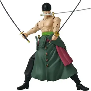 Bandai Figura Articulada One Piece Anime Heroes: Zoro Stil 3 Schwerter 17 cm günstig