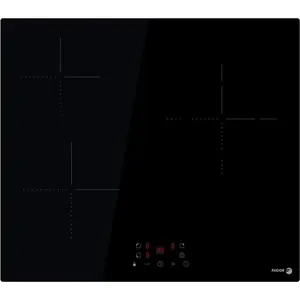 Fagor FAV3536, Schwarz, Integriert, 60 cm, Keramik, Glaskeramik, 3 Zon...