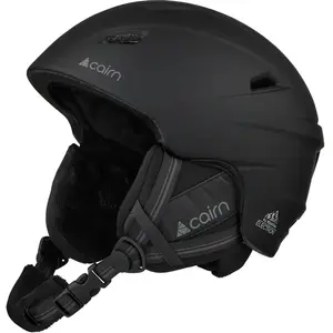 Skihelm Cairn Electron Schwarz 55/56 cm