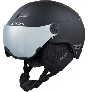 Skihelm Kinder Cairn Android Visor Schwarz 3XS (46/48 cm)