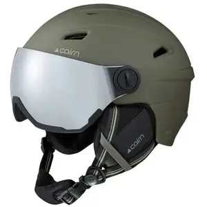 Skihelm Cairn Electron Visor Grün S (54/56 cm)