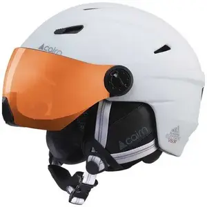 Skihelm mit Visier Cairn Electron S3 Weiß L (59/60 cm) günstig