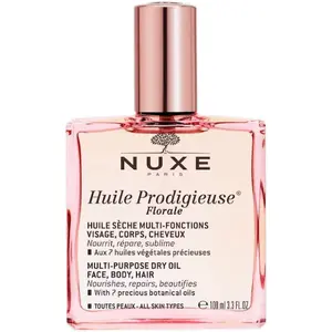 Nuxe Huile Prodigieuse Florale: Das vielseitige Trockenöl für Gesicht, Körper und Haare mit feuchtigkeitsspendender Blütenformel, 100 ml günstig