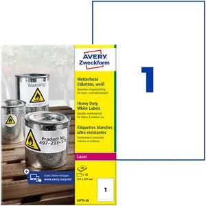 Avery, Etiketten, Wetterfeste Folien-Etiketten günstig
