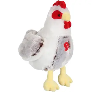 Plüschhuhn   GIPSY TOYS   mit Geräuschen   22 cm   Weiß/Braun günstig
