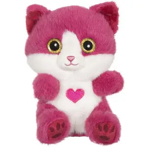 Cutydoo Liebeskatze Plüschtier - GIPSY TOYS - 13 cm - Himbeerrosa
