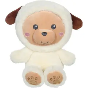 Hoody Pets Hunde-Plüschtier   GIPSY TOYS   Creme. 24 cm