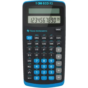 TEXAS INSTRUMENTS Wissenschaftlicher Taschenrechner TI-30 ECO RS schwa... günstig