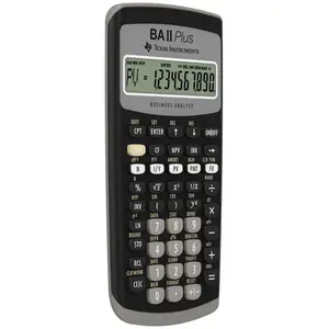 Texas Instruments Instruments Ba Ii Plus Taschenrechner