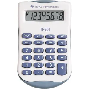 TEXAS INSTRUMENTS Taschenrechner TI-501 weiß