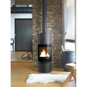 Invicta P610744, Freistehende Feuerstelle, Geschlossen, Brennholz, Ant... günstig