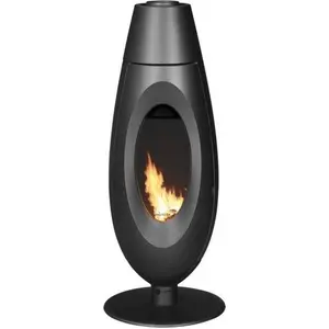 Invicta P614904, Freistehende Feuerstelle, Geschlossen, Brennholz, Ant... günstig