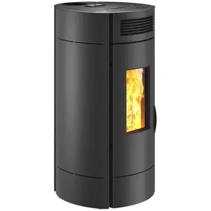 INVICTA Lodi 6 Pellet-Kaminofen, schwarz, luftdicht (Etanche), 6,4 kW,... günstig