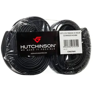 Blister 2 Fahrradschlauch Schraderventil Hutchinson 700x28-35 40 mm Sc... günstig