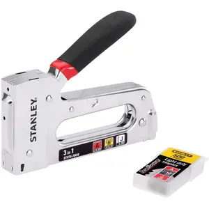 Stanley, Tacker + Nagelpistole, TR120 Handtacker und Nagler 3-in-1 (Nagelpistole) günstig