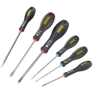 Stanley, Schraubenzieher, Stan Schraubendreher-Set FatMax 6tlg. 0-65-428 günstig