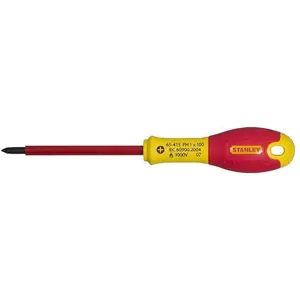 Stanley, Schraubenzieher, Kreuzschlitzschraubendreher für Elektriker FatMax 1x100mm 65-415 (Kreuzschlitz) günstig