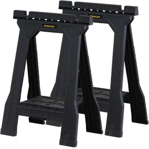 Stanley Unterstellbock Junior, 362 kg, Kunststoff, Schwarz, 571 mm, 370 mm, 79,5 cm