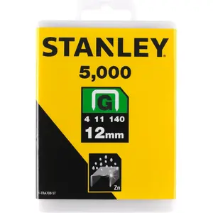 Stanley, Tackerklammern + Tackernägel, Klammern Typ G 12mm 1/2 günstig