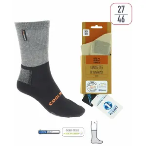 coolmax Wandersocken Élémenterre Notos Schwarz 39 günstig