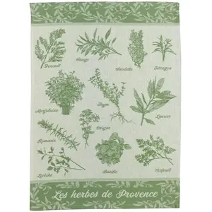 Geschirrtuch Winkler Jacquard Herbes de provence 50x70 cm günstig