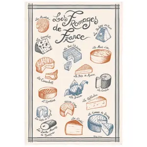 Geschirrtuch - Käse von france Winkler 48x72 cm günstig