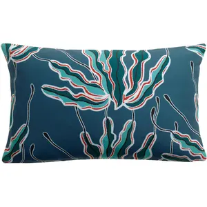 Bedrucktes Outdoor-Kissen Vivaraise Alga 50x30 cm günstig